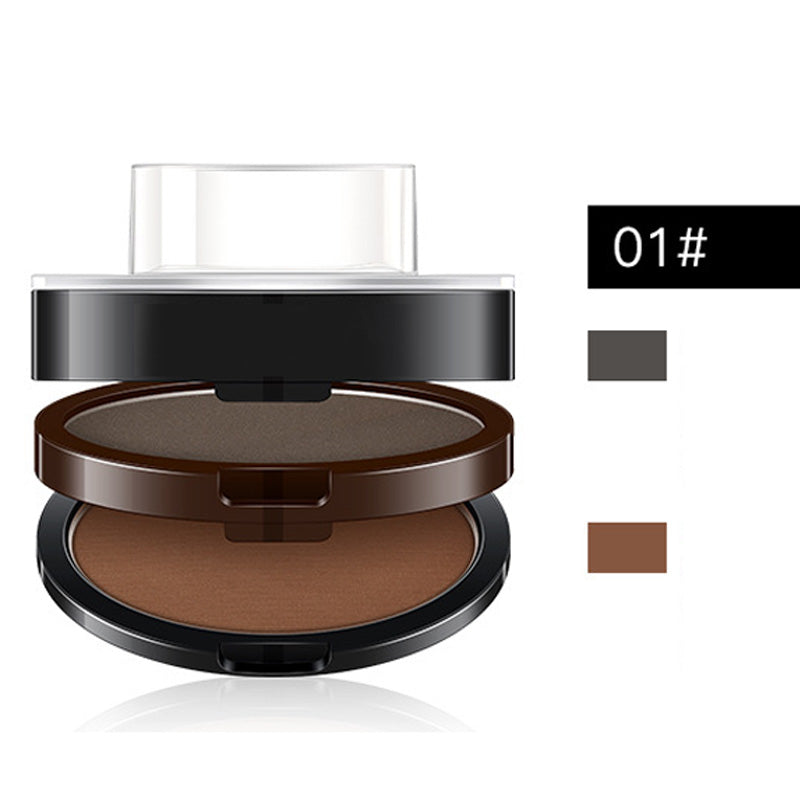 ✨ Adjustable Eyebrow Stamp – Two-Color Brow Powder For Natural-Looking Brows