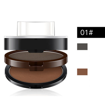✨ Adjustable Eyebrow Stamp – Two-Color Brow Powder For Natural-Looking Brows