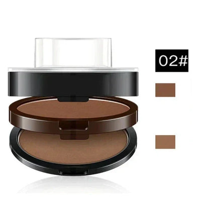 ✨ Adjustable Eyebrow Stamp – Two-Color Brow Powder For Natural-Looking Brows