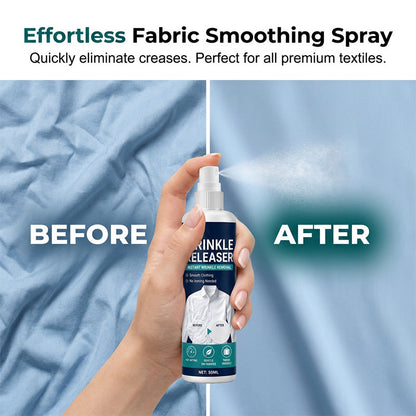 ⏰ LAST DAY: 49% OFF! 👔 Instant Wrinkle Releaser & Anti-Static Spray – No Iron Needed ✨