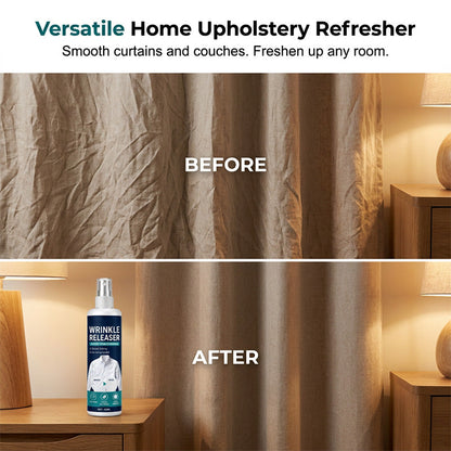 ⏰ LAST DAY: 49% OFF! 👔 Instant Wrinkle Releaser & Anti-Static Spray – No Iron Needed ✨