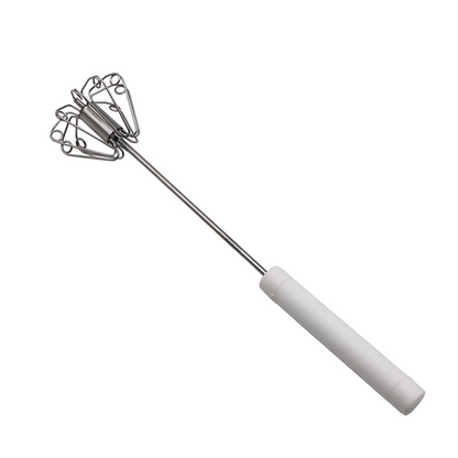 🔥 55% OFF LAST DAY 🔥 Semi-Automatic Turbo Whisk - Easy Push Hand Mixer 🍳