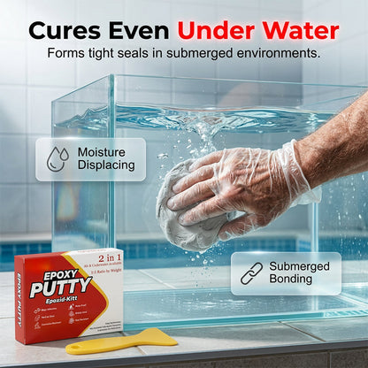 💥 BUY 2 GET 1 FREE💪 Heavy-Duty Epoxy Putty –Stone, Metal & Ceramic Repair