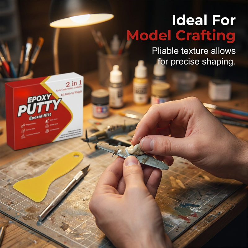 💥 BUY 2 GET 1 FREE💪 Heavy-Duty Epoxy Putty –Stone, Metal & Ceramic Repair