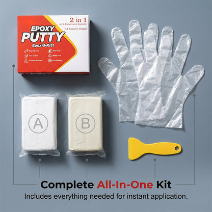 💥 BUY 2 GET 1 FREE💪 Heavy-Duty Epoxy Putty –Stone, Metal & Ceramic Repair
