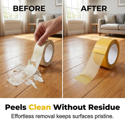 💥 [LAST DAY - 55% OFF] 🛠️ Heavy-Duty Double-Sided Tape: Removable & Zero Residue 🏡