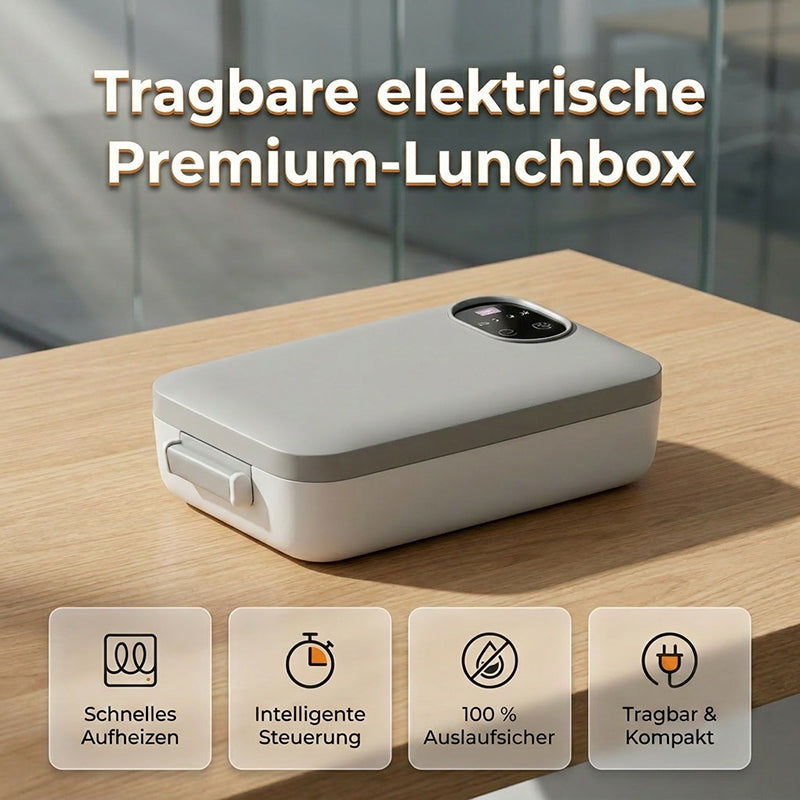 🔥 Portable Electric Lunch Box | Rechargeable Self-Heating Food Warmer
