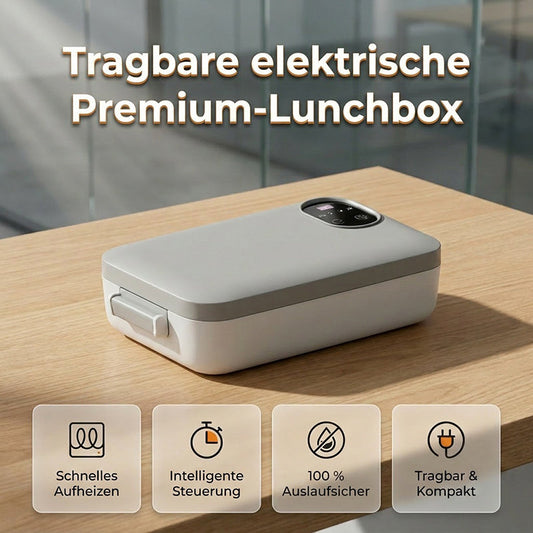 🔥 Portable Electric Lunch Box | Rechargeable Self-Heating Food Warmer