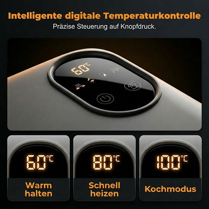 🔥 Portable Electric Lunch Box | Rechargeable Self-Heating Food Warmer
