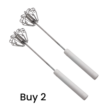 ⚡Buy 1 Get 1 Free⚡Semi-Automatic Rotary Egg Beater Push-Down Kitchen Whisk 🥚