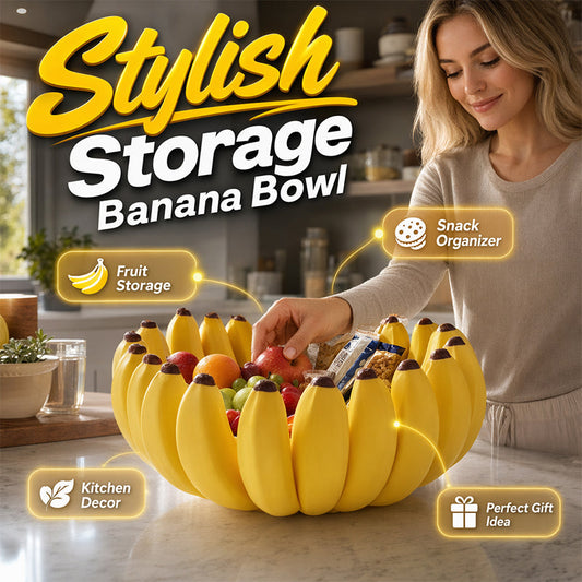 ⏰🔥LIMITED TIME 50% OFF!🔥50K+ SOLD!Creative Banana Shape Fruit Bowl