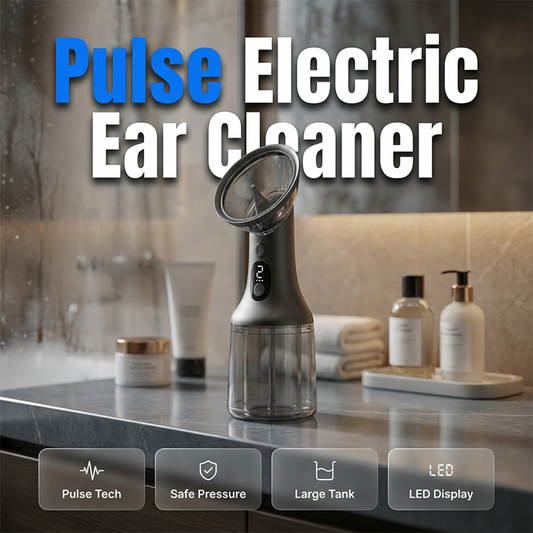 👂 Pulse Electric Ear Cleaner – Gentle Water Rinse Ear Care Tool 💧