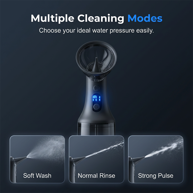 👂 Pulse Electric Ear Cleaner – Gentle Water Rinse Ear Care Tool 💧