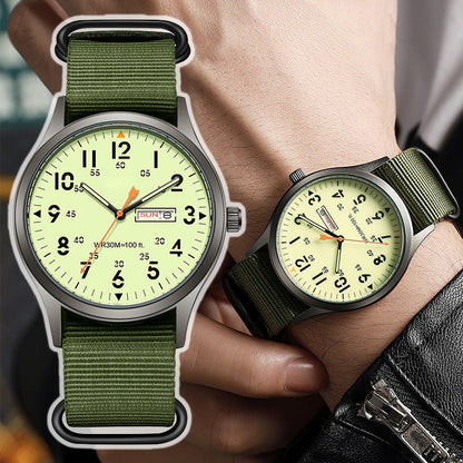 📢📢45% OFF !! ⏰Men's Quartz Watch with Luminous Display