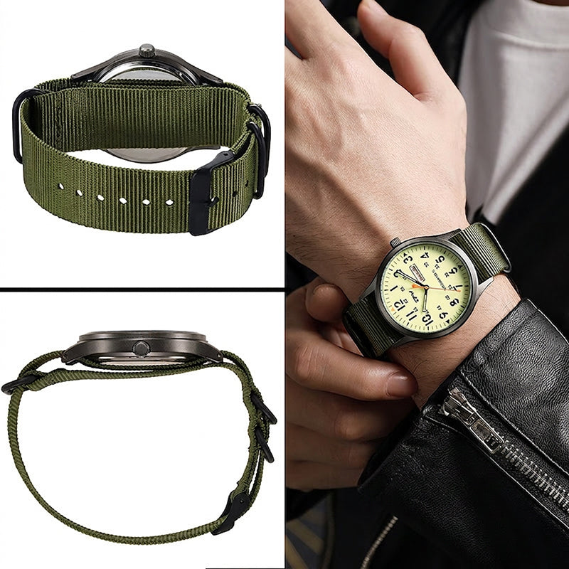 📢📢45% OFF !! ⏰Men's Quartz Watch with Luminous Display