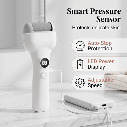 🦶 Rechargeable Electric Foot Callus Remover | At-Home Pedicure Tool