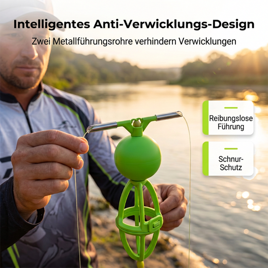 Verhedderungsfreies Bottom-Up-Futterkorb-Angelsystem