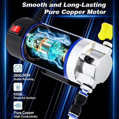 🔧 Portable Oil Transfer Pump – 12V / 24V Engine Oil Extractor