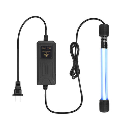 🐟 Submersible UV Sterilizer Lamp – Aquarium Water Clarity Timer