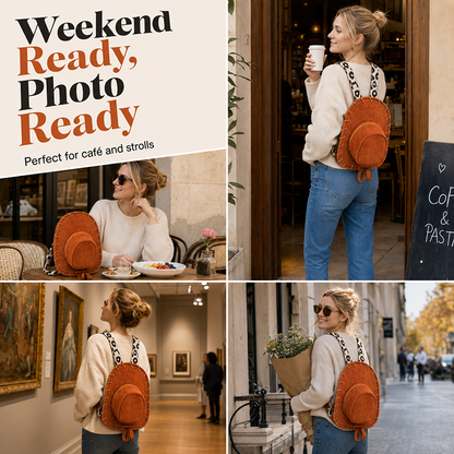 🎁2026 New Arrivals 50% OFF💥Creative Cowboy Hat Shaped Backpack for Women