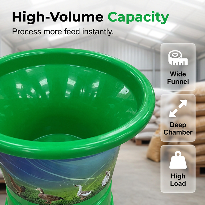 🌿 Electric Poultry Feed Chopper – Fast Vegetable & Green Feed Shredder For Farm Use 🐔