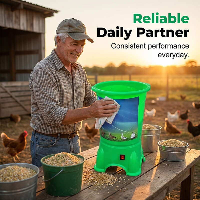 🌿 Electric Poultry Feed Chopper – Fast Vegetable & Green Feed Shredder For Farm Use 🐔