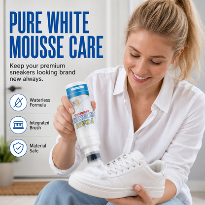 👟 Shoe Cleaning Foam with Built-In Brush