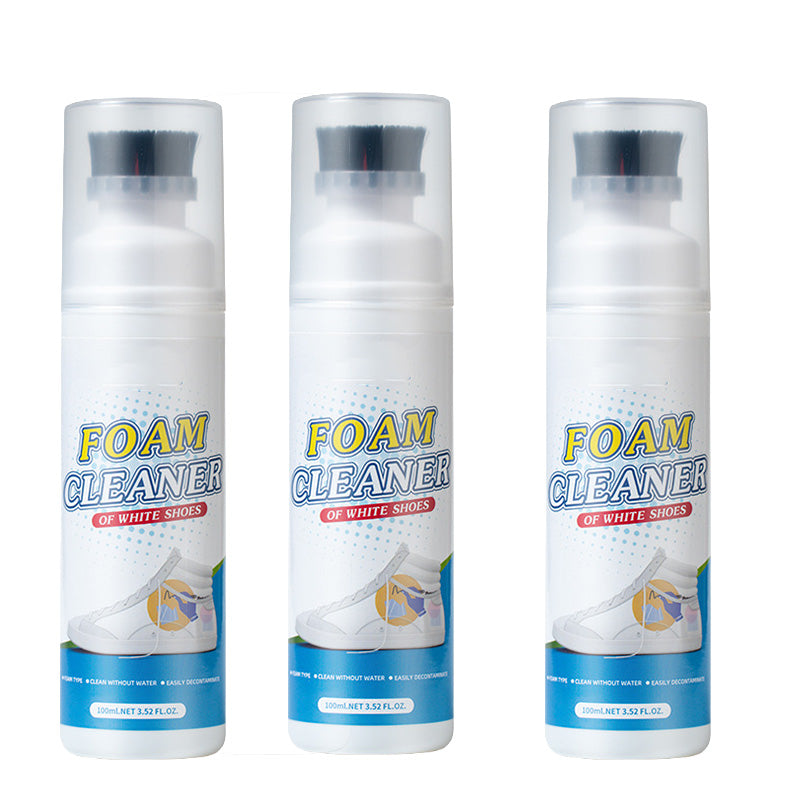 👟 Shoe Cleaning Foam with Built-In Brush
