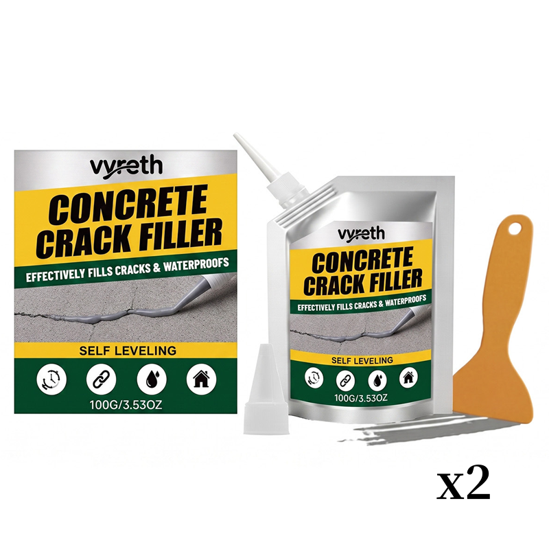 🏠 Waterproof Concrete Crack Filler for Indoor & Outdoor Use