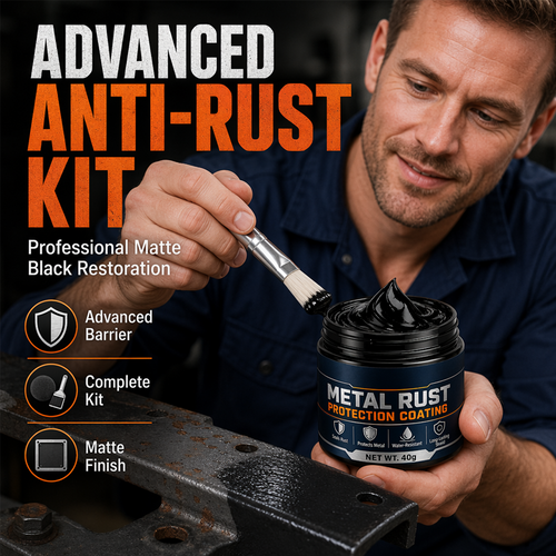 Metal Rust Protection Black Repair Paste