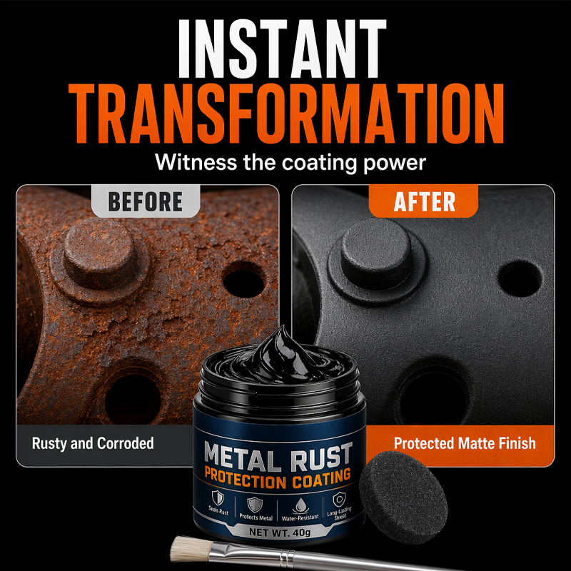 Metal Rust Protection Black Repair Paste