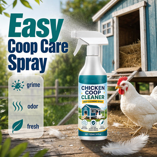 🐔 Chicken Coop Cleaner Spray – Eliminates Odor & Mess in Minutes! ✨