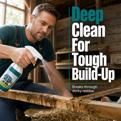🐔 Chicken Coop Cleaner Spray – Eliminates Odor & Mess in Minutes! ✨