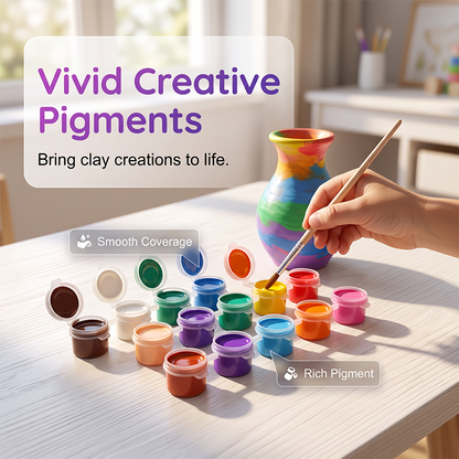 🎨 Kids Electric Pottery Wheel Kit – DIY Clay Craft Set for Creative Play