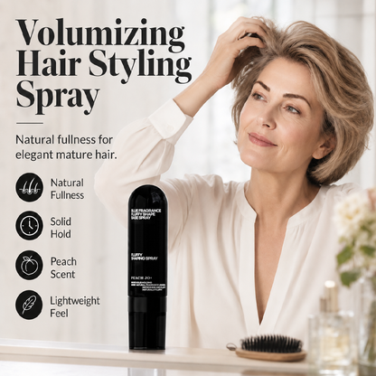 🎉 49% OFF! 🍑 Volumizing Hair Styling Spray (90ml) – Natural Root Lift & Peach Scent ✨