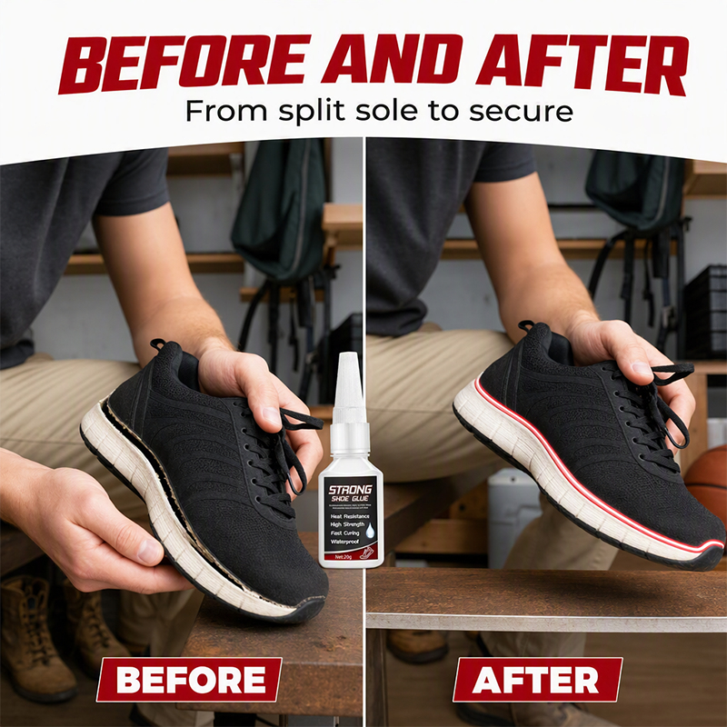 👟 Shoe Sole Repair Glue – Flexible Water-Resistant Footwear Adhesive
