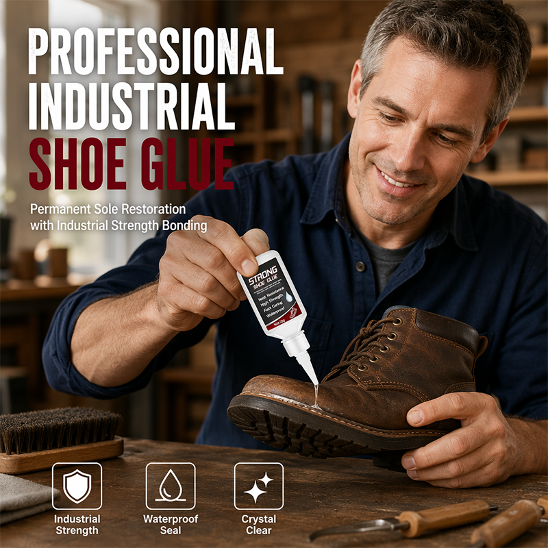 👟 Shoe Sole Repair Glue – Flexible Water-Resistant Footwear Adhesive