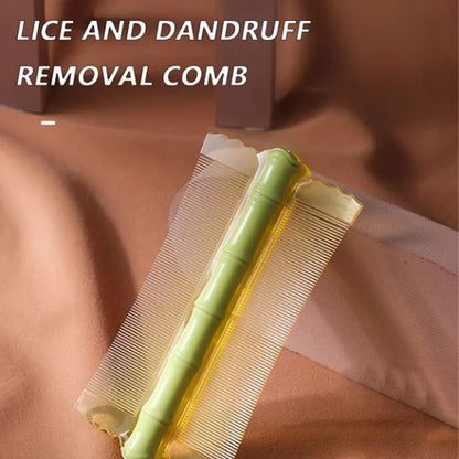 🌿 Double-Sided Fine Teeth Comb – Lice, Nit & Scalp Care Grooming Tool