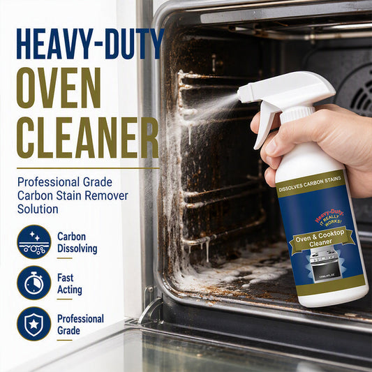 🔥 Oven & Cooktop Cleaner Spray – Grease & Baked-On Residue Care