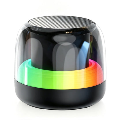 🔊 Portable RGB Bluetooth Speaker – Retro Wireless Room Speaker