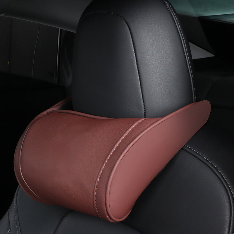 🚗 Memory Foam Car Neck Pillow – Ergonomic Headrest Support