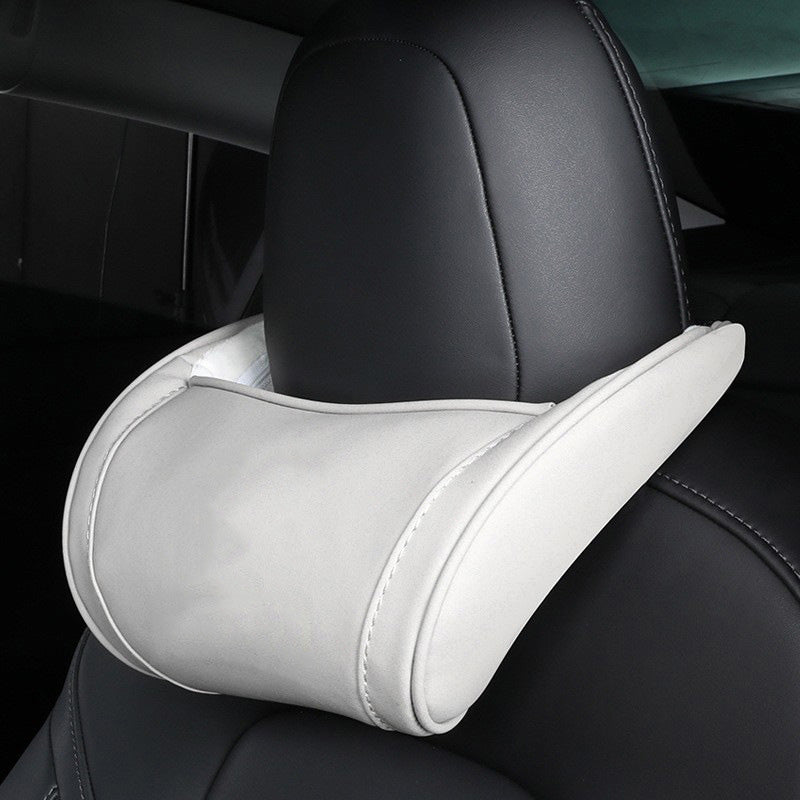 🚗 Memory Foam Car Neck Pillow – Ergonomic Headrest Support