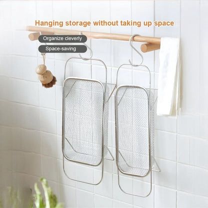 🥬 Expandable Sink Drain Basket – 304 Stainless Steel Over-Sink Strainer