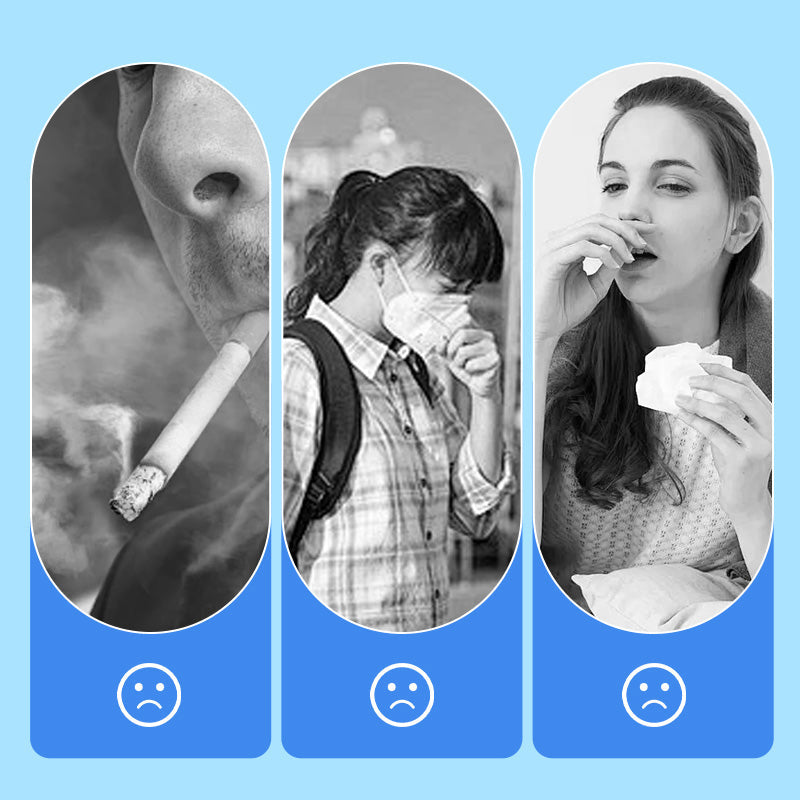 🌿 Wearable Negative Ion Air Purifier – 30H Portable Design