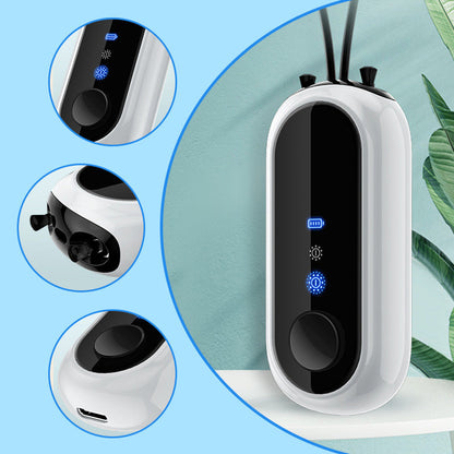 🌿 Wearable Negative Ion Air Purifier – 30H Portable Design
