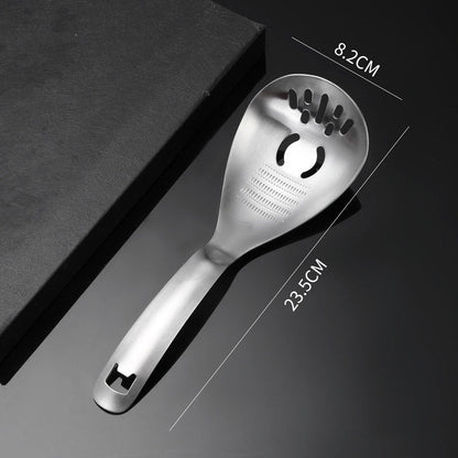 🍳 5-in-1 Stainless Steel Kitchen Spoon – Multifunction Cooking Tool