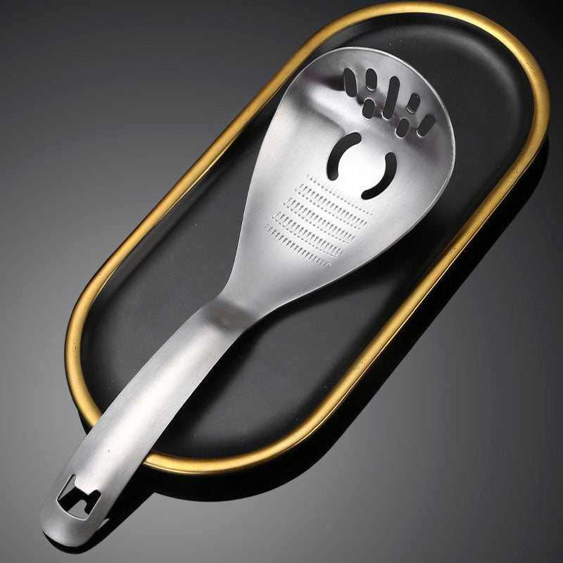 🍳 5-in-1 Stainless Steel Kitchen Spoon – Multifunction Cooking Tool