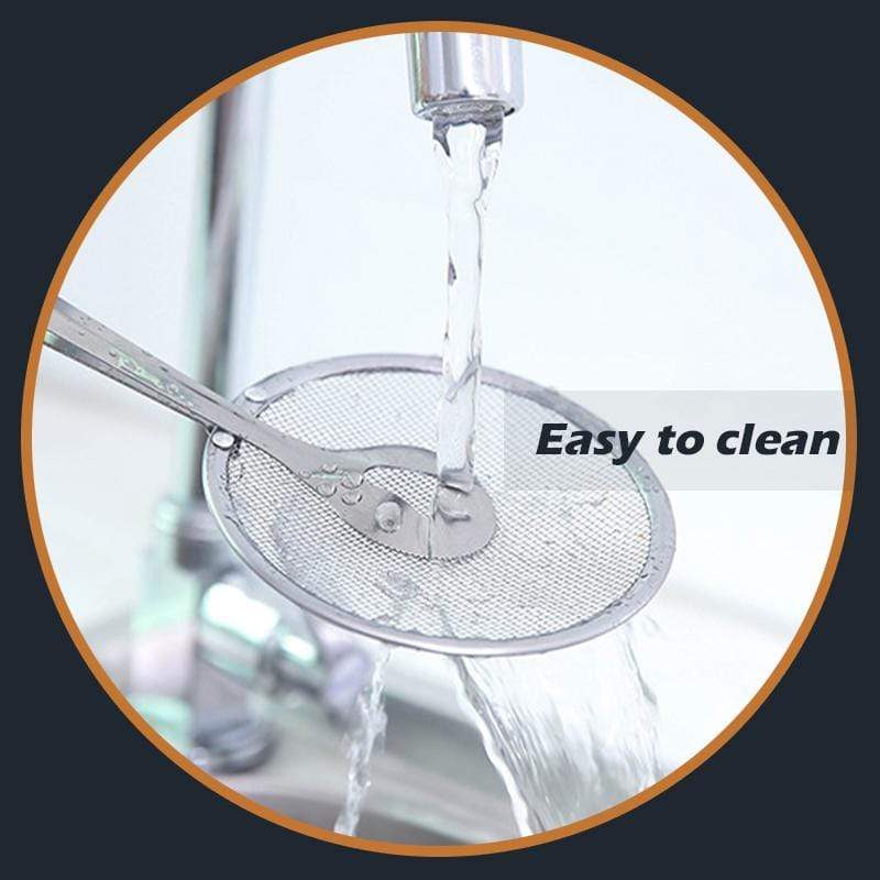 🍳 2-in-1 Stainless Steel Strainer Tongs - High Heat Deep Fry Filter Tongs 🍟