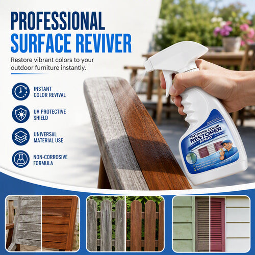 ✨ Outdoor Wood Color Restorer Spray – Faded Surface Reviver