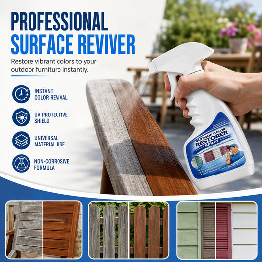 ✨ Outdoor Wood Color Restorer Spray – Faded Surface Reviver